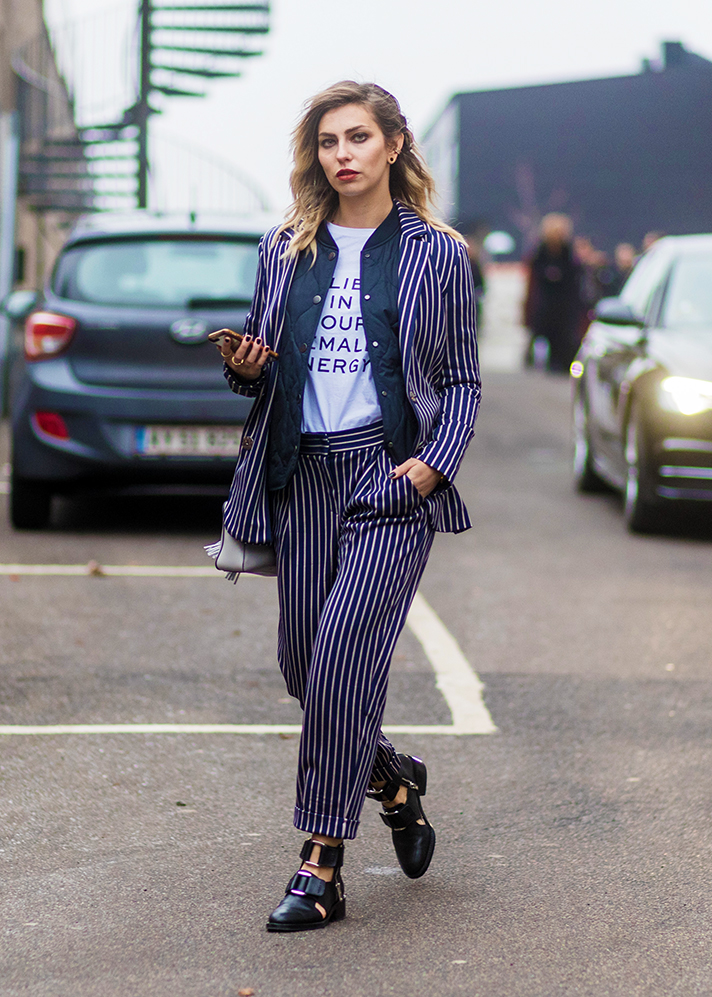 STYLECASTER | It's Official: There's No Wrong Way to Wear a Power Suit