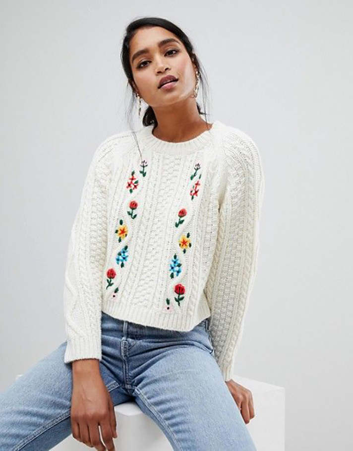 STYLECASTER | Spring Sweaters Are an Underrated Must-Have for Breezy Days