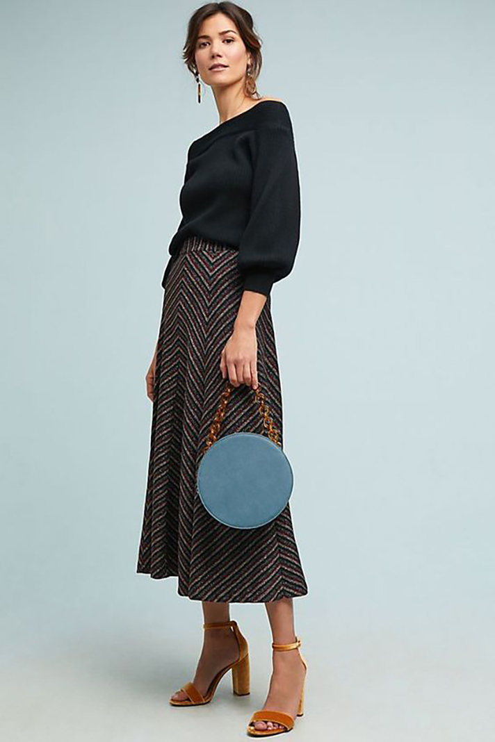 STYLECASTER | Chic Winter Skirts to Cozy Up in, ASAP
