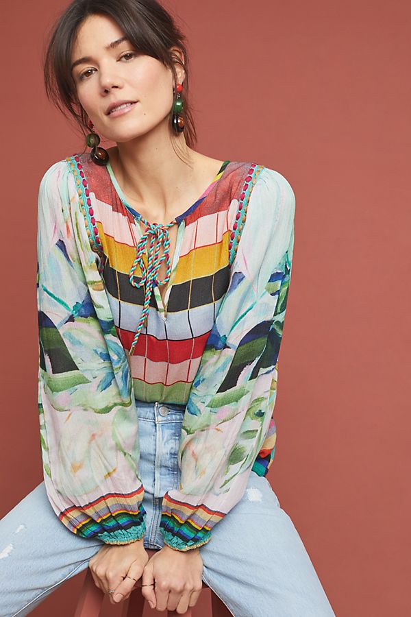 STYLECASTER | Cute Anthropologie Tops