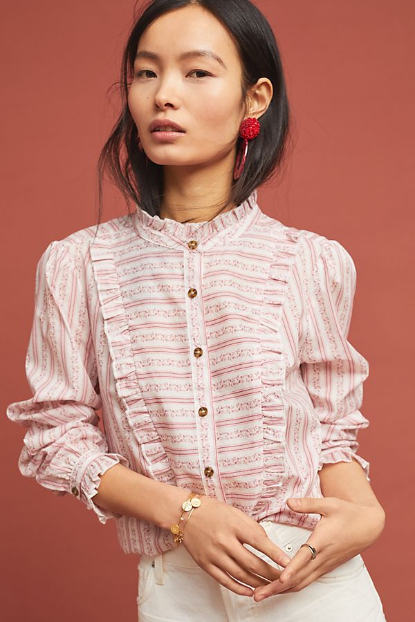 STYLECASTER | Cute Anthropologie Tops
