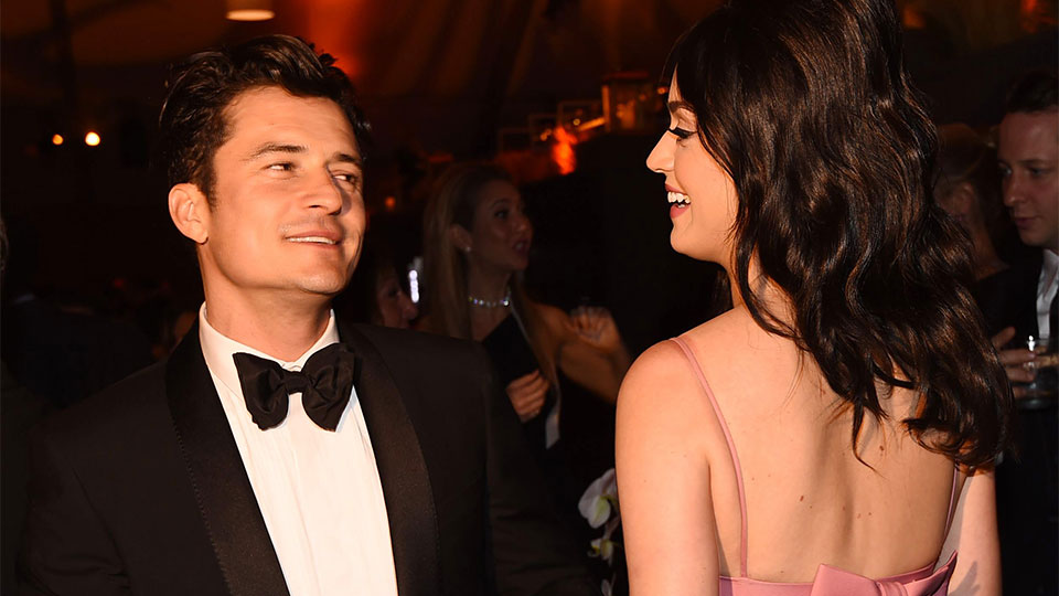 Katy Perry and Orlando Bloom.