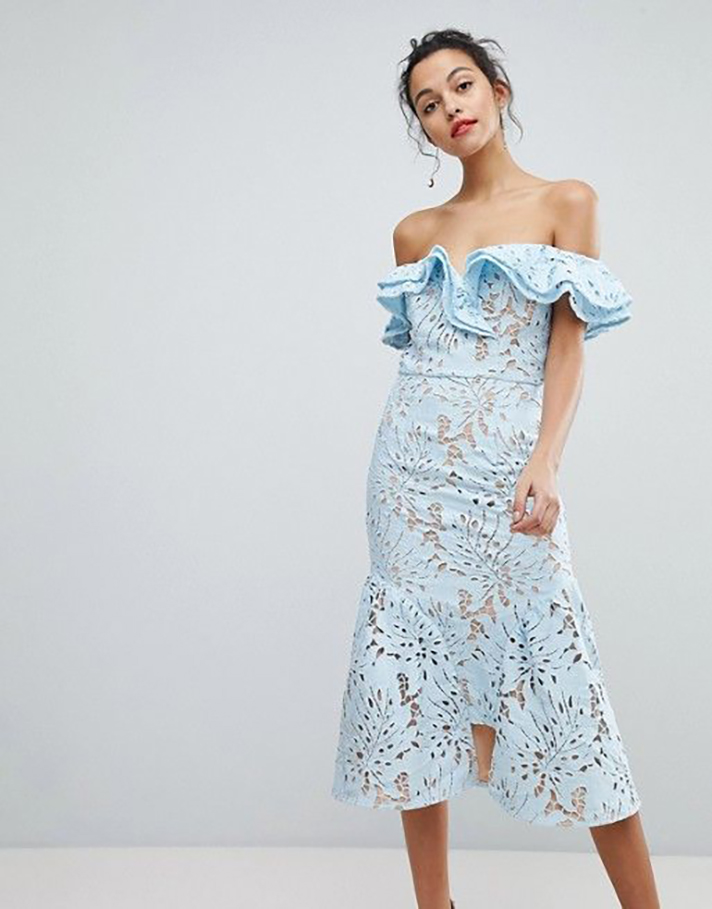 STYLECASTER | It's Pretty Much Impossible to Go Wrong with Lace Bridesmaid Dresses