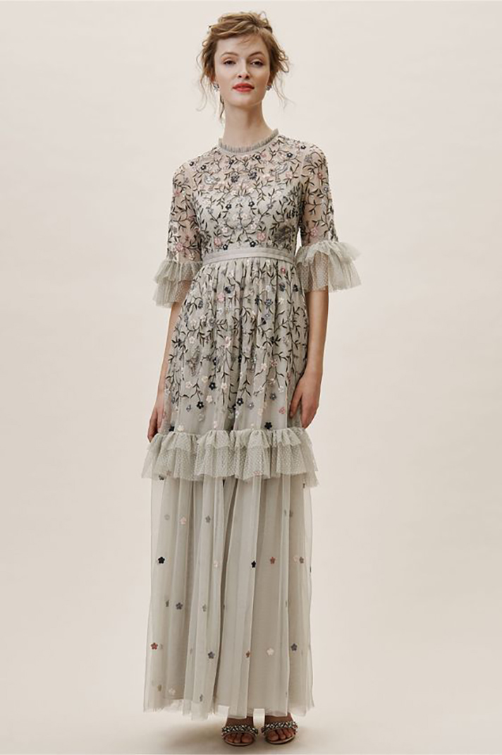 STYLECASTER | Beaded Bridesmaid Dresses So Cute You'll Want Them All