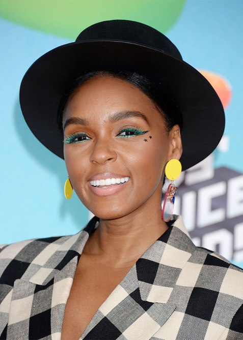 janelle-monae-kids-choice-awards-makeup
