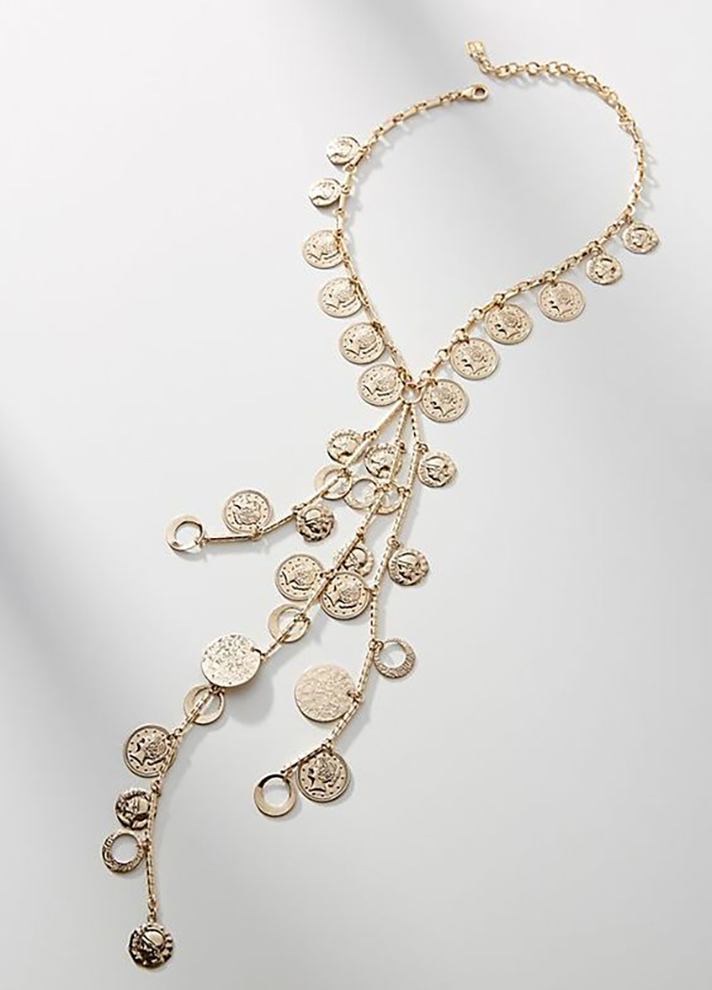 STYLECASTER | 2018 Might Be Long Gone, but Coin Jewelry Isn't