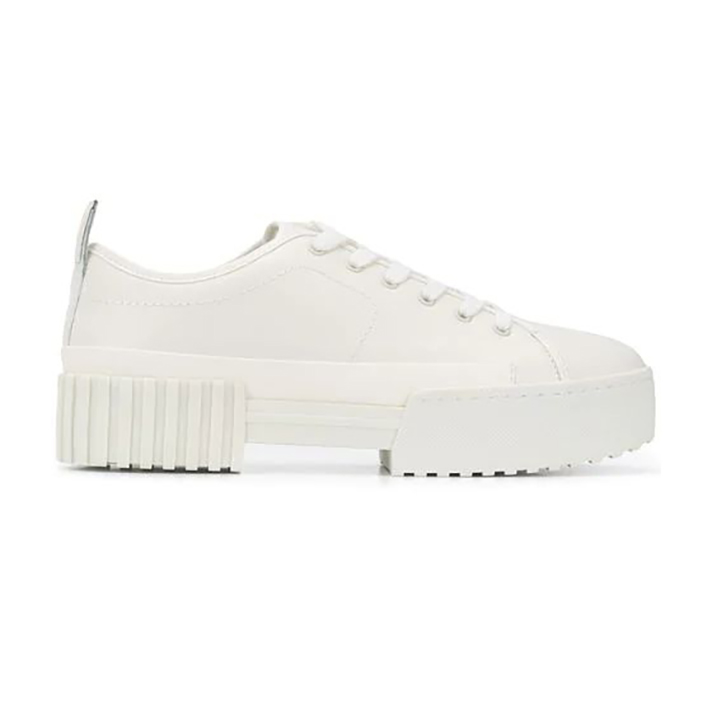 STYLECASTER | Dainty White Sneakers You Could Definitely Wear Under Your Bridal Gown