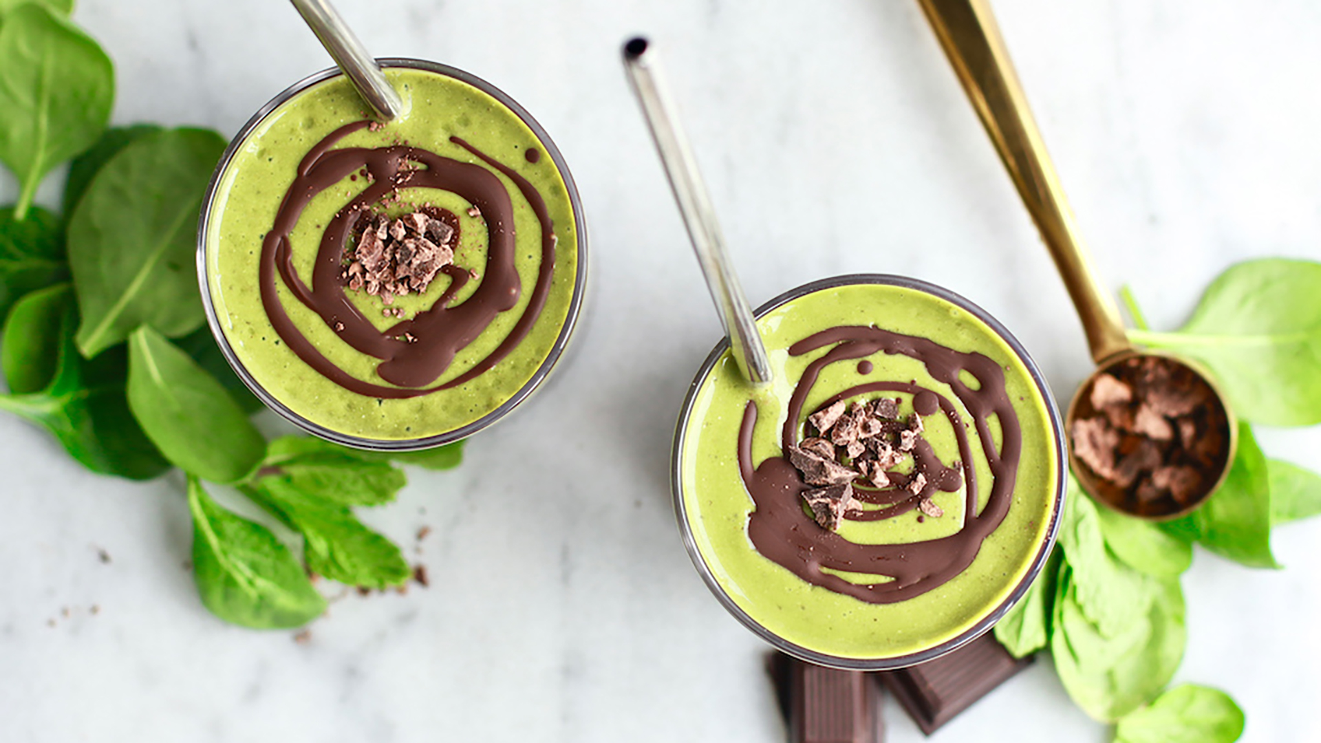 STYLECASTER | High-Protein Chocolate Smoothies