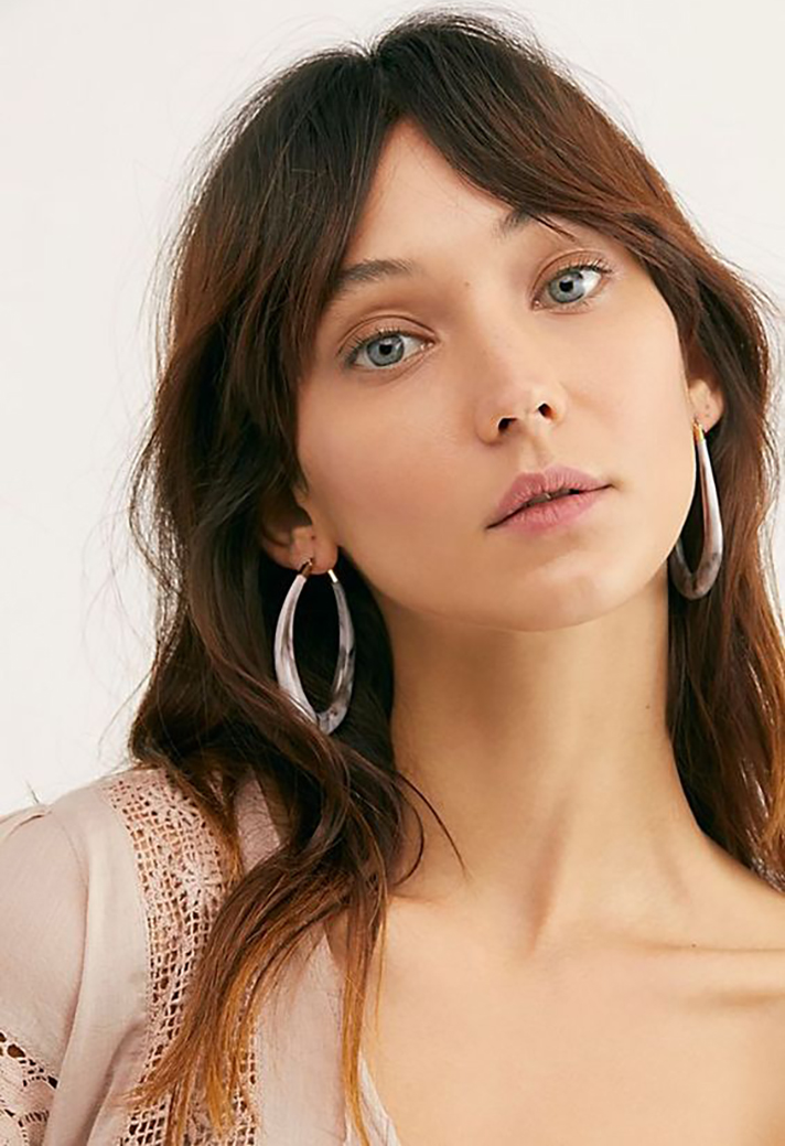 STYLECASTER | Hoop Earrings So Truly Massive You Could Probably Fit Your Head Through Them