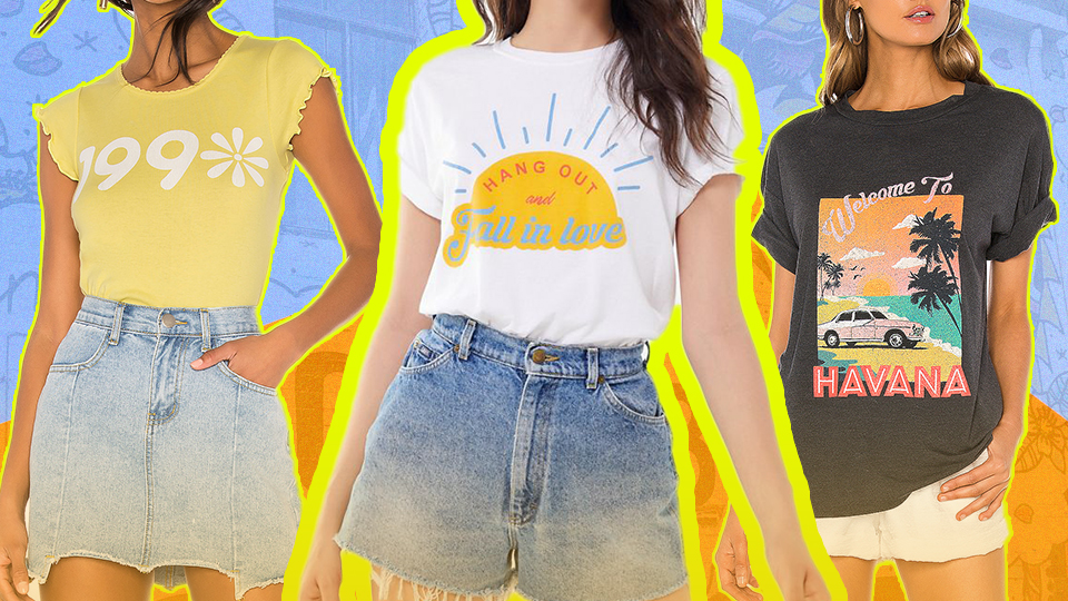 10 Nostalgic Graphic Tee's to Add Some Retro Flavor to Summer Wardrobe | STYLECASTER