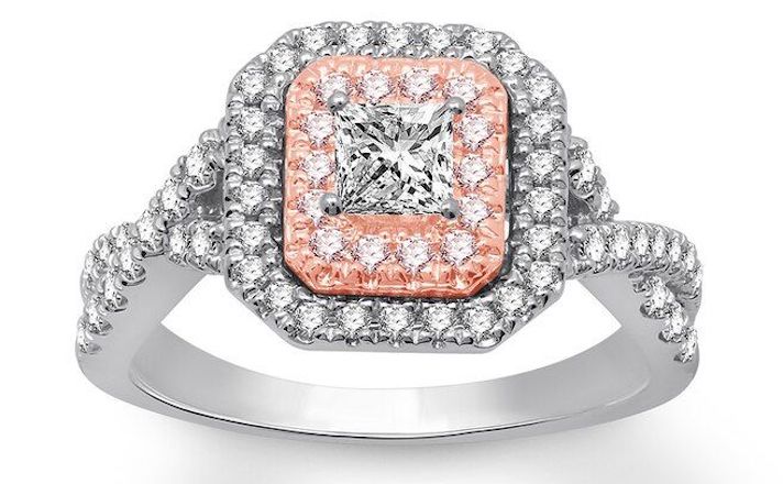 STYLECASTER | Pink Diamond Engagement Rings Exist—and They're as Cute as You'd Expect
