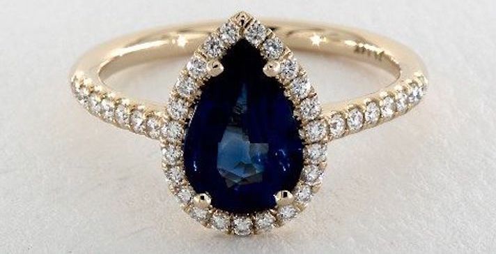 STYLECASTER | Sapphire Engagement Rings So Pretty You'll Forget Diamonds Exist