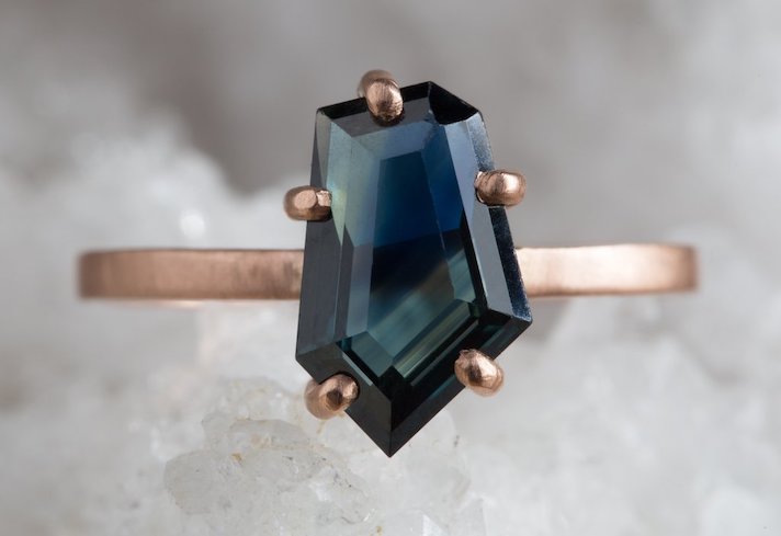 STYLECASTER | Sapphire Engagement Rings So Pretty You'll Forget Diamonds Exist