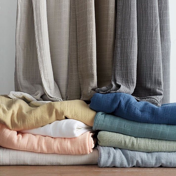 STYLECASTER | Lightweight Summer Blankets You Can Snuggle Up In Without Overheating
