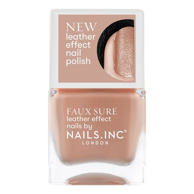 nails inc leather effect