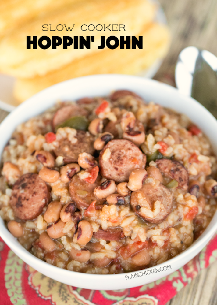 STYLECASTER | 16 Classic Southern Dishes You Can Make In A Slow-Cooker | Hoppin' John