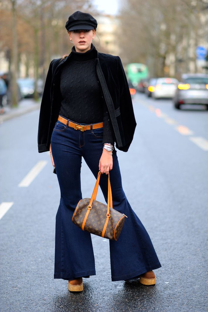 STYLECASTER | A Beginner's Guide to Styling Flare Jeans