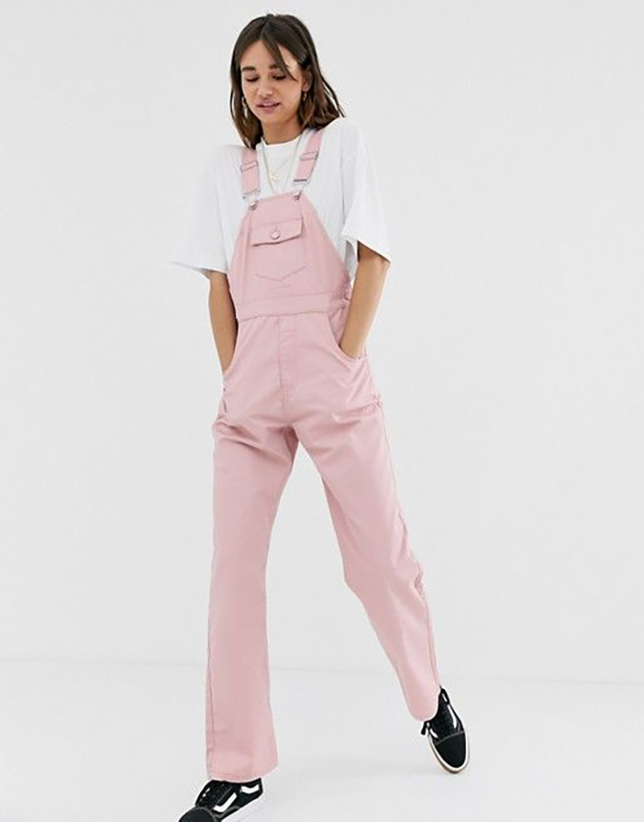 STYLECASTER | Long Denim Overalls Are a Romantic Addition to Any Fall Wardrobe