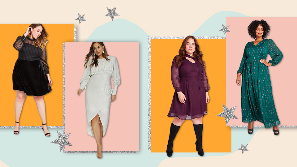 STYLECASTER | 21 Plus-Size Party Dresses with Sleeves