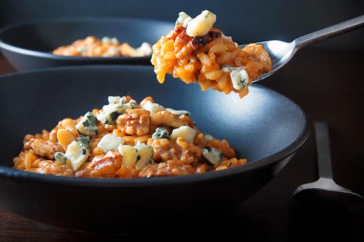 STYLECASTER | 17 Ways to Eat Canned Pumpkin For Dinner | Pumpkin Risotto