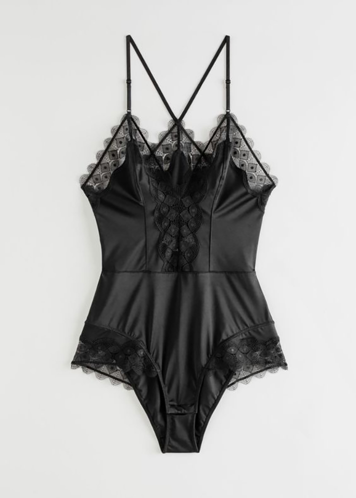 STYLECASTER | Shiny, Sparkly Lingerie Is the Sexiest Way to Ring in the Holidays