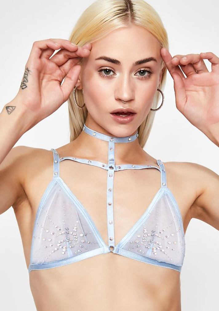 STYLECASTER | Shiny, Sparkly Lingerie Is the Sexiest Way to Ring in the Holidays