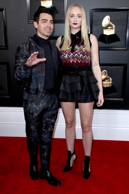Joe Jonas & Sophie Turner Grammys 2020