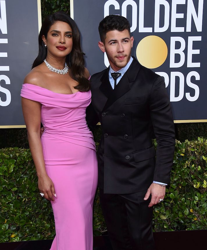 Nick Jonas and Priyanka Chopra Golden Globes