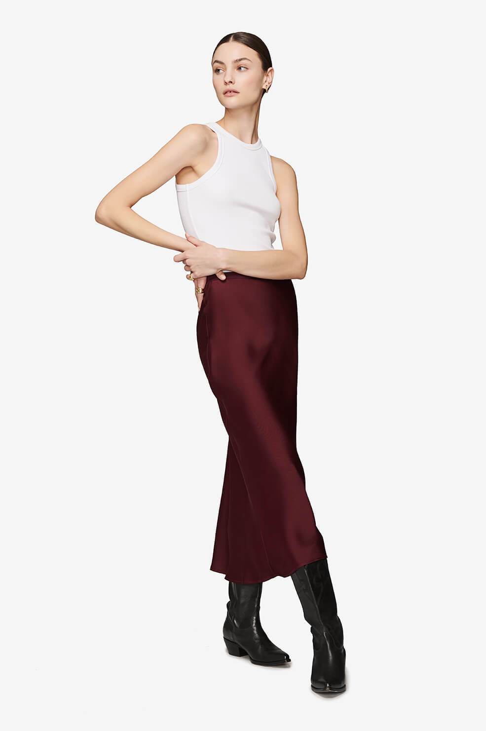 Anine Bing Bar Silk Skirts
