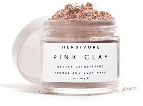 STYLECASTER | Virtual Party Theme Ideas | pink clay mask