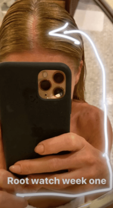 kelly ripa gray hair