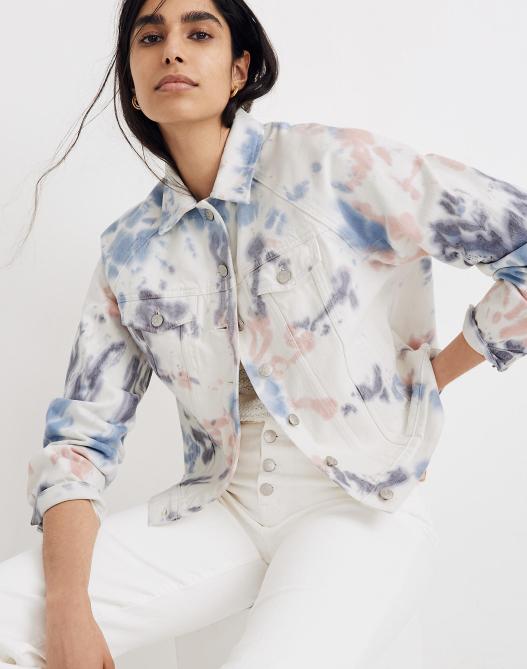 STYLECASTER | Madewell Sale May 2020 | tie dye jacket
