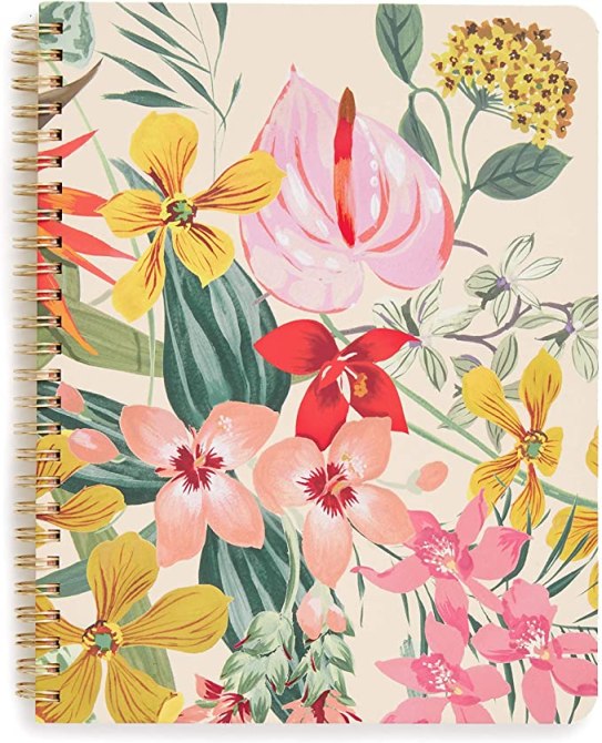 STYLECASTER | Graduation Gift Ideas 2020 | floral notebook