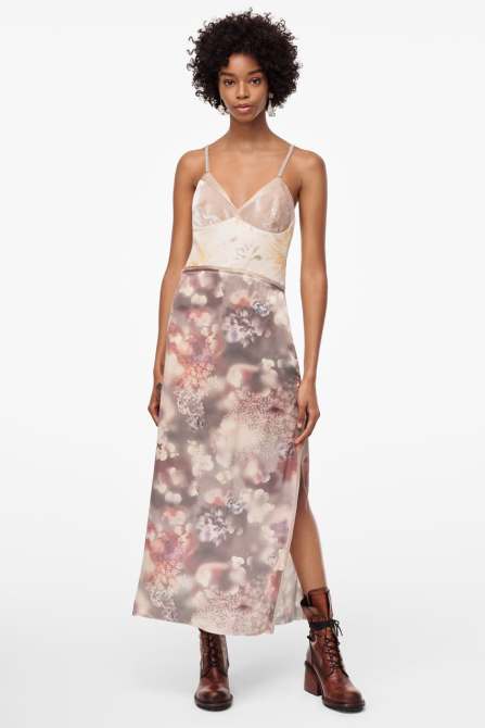 STYLECASTER | Zara Spring Summer 2020 | contrasting dress