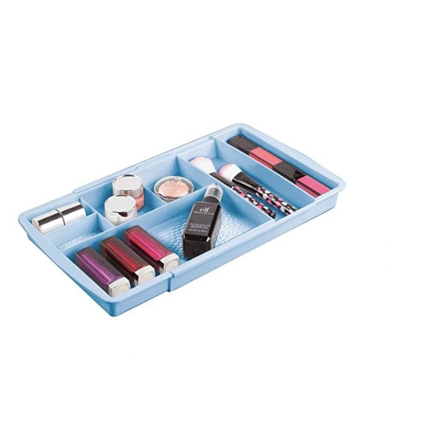 mDesign Expandable Makeup Organizer
