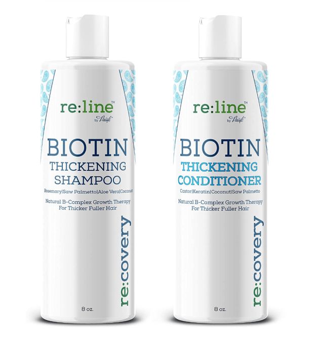 Biotin Shampoo and Conditioner for Thinning