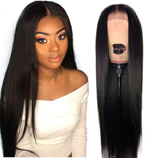 Jaja Hair 13 x 6 Natural Brazilian Lace Front Wig
