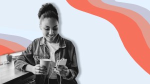 Woman With Headphones