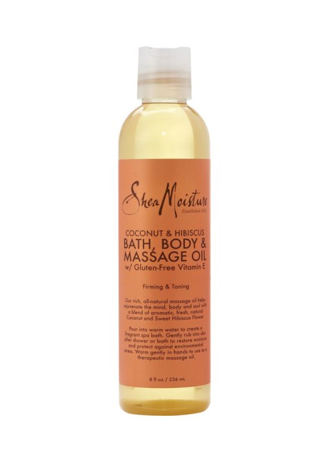 SheaMoisture Coconut Hibiscus Bath Shower Massage Oil