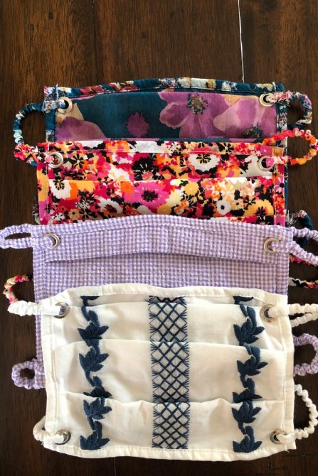 STYLECASTER | Cute Cloth Face Masks