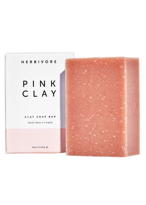 Herbivore Natural Pink Clay Cleansing Soap Bar
