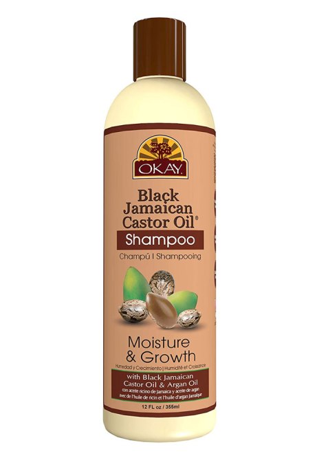 OKAY Black Jamaican Castor Oil Shampoo