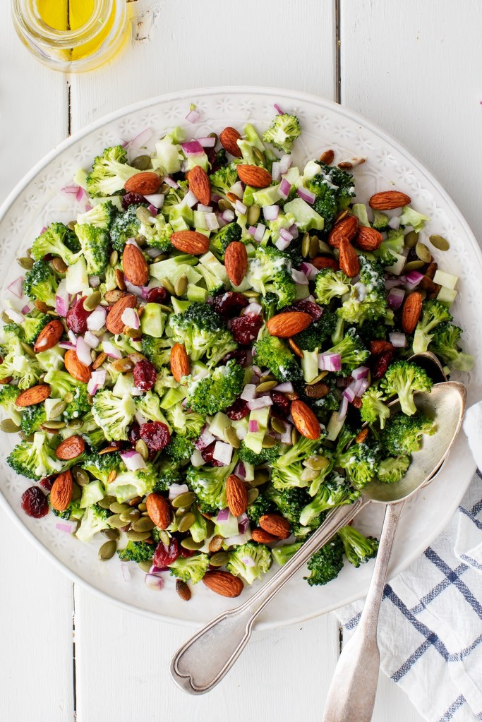 STYLECASTER | easy summer salads | broccoli salad