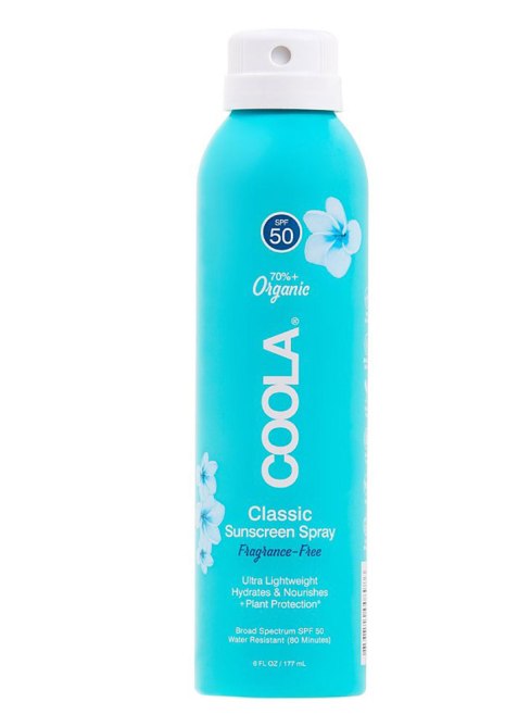 Coola Classic Sunscreen Spray Fragrance-Free SPF 50