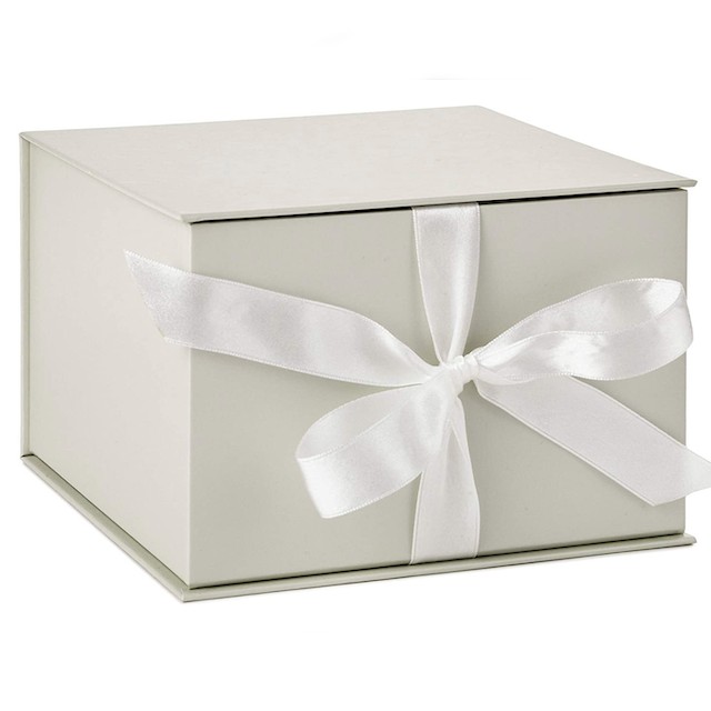 Hallmark 7" White Gift Box
