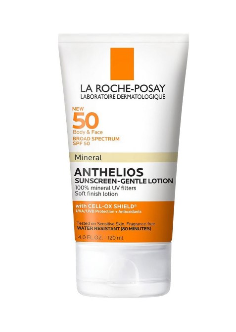 La Roche-Posay Anthelios Body and Face Gentle-Lotion Mineral Sunscreen SPF 50