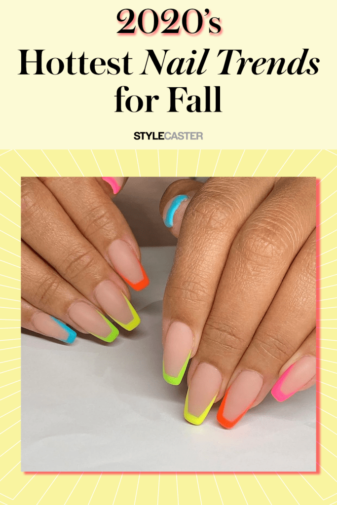 STYLECASTER | fall 2020 nail trends | nail designs | nail ideas | nail art designs | nails 2020 trends |