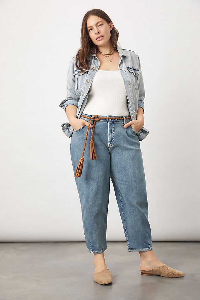 Pilco pleated jeans anthropologie