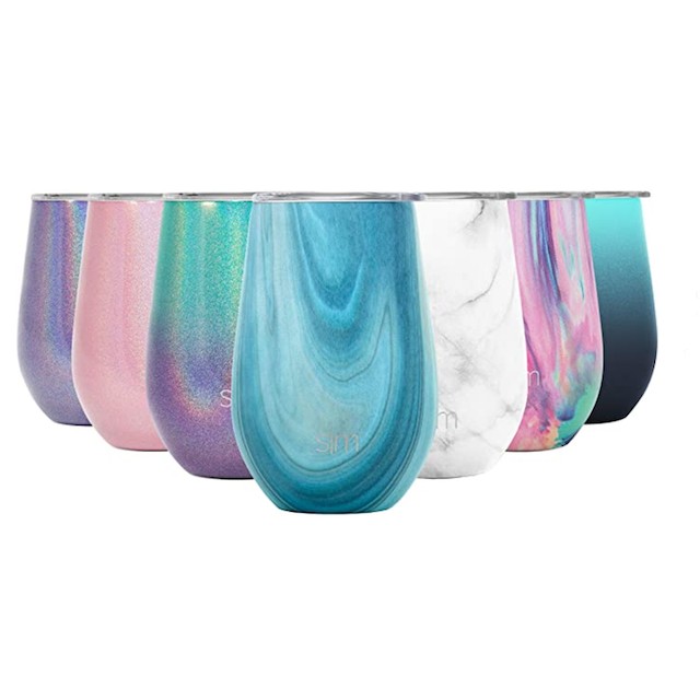 Simple Modern Spirit 12oz Wine Tumbler Glass with Lid