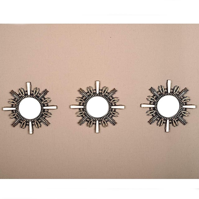 All American Collection New Seperated 3 Piece Decorative Mirror Set